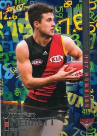 2016 Select Footy Stars Hot Numbers HN37 Jackson MERRETT (Ess)