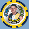 2009 Topps AFL Chipz Common Daniel MERRETT (Bris)